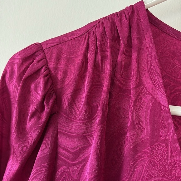 Veronica Beard Weiss Paisley Jacquard Dress 2 - Picture 9 of 16